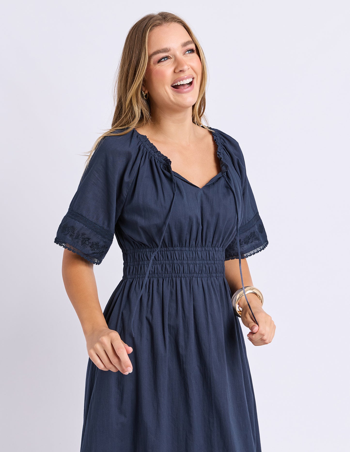 Juna Dress - Dark Sapphire