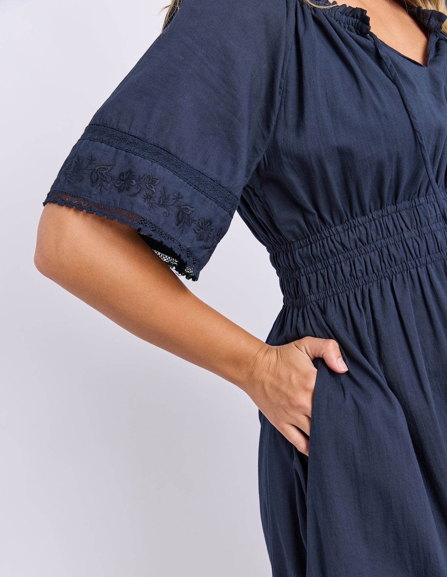 Juna Dress - Dark Sapphire