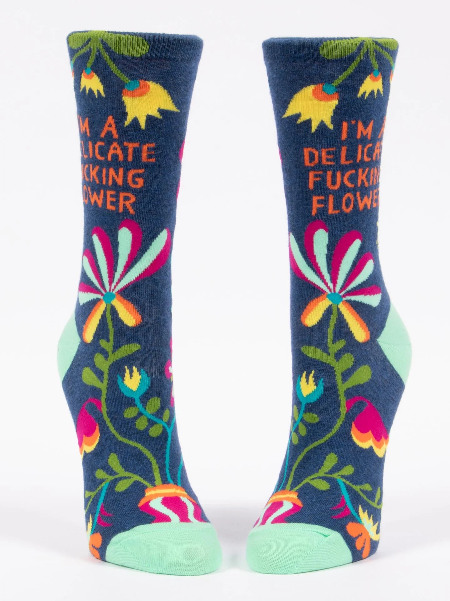 I'm A Delicate F*cking Flower - Womens Socks