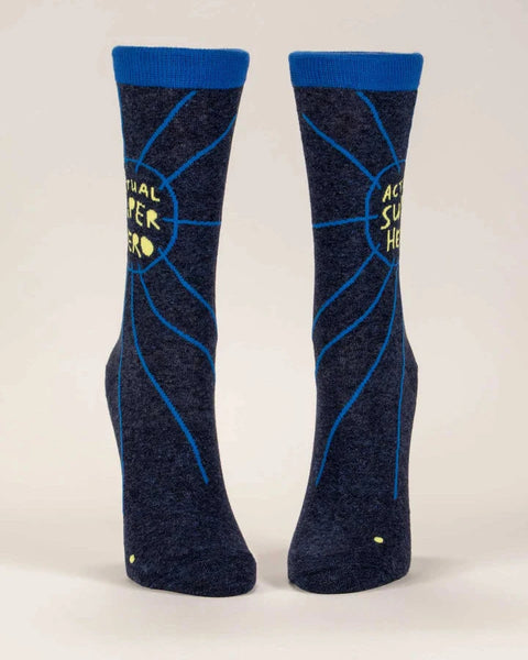 Actual Super Hero - Womens Socks