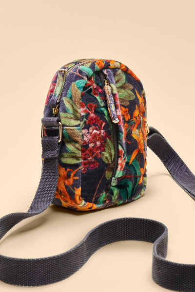 Botany Bliss Velvet Crossbody Bag