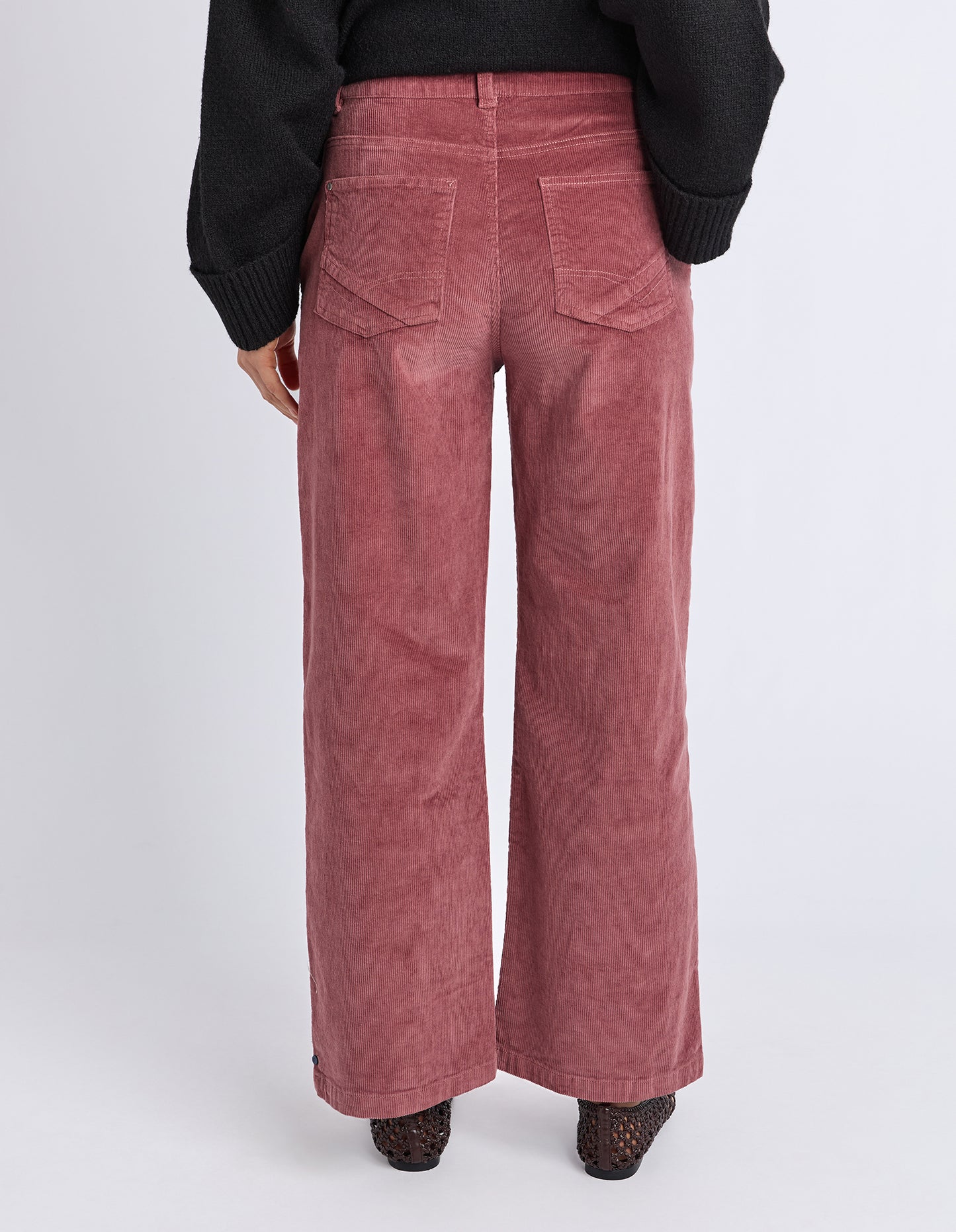 Cassie Cord Pants - Dusty Pink