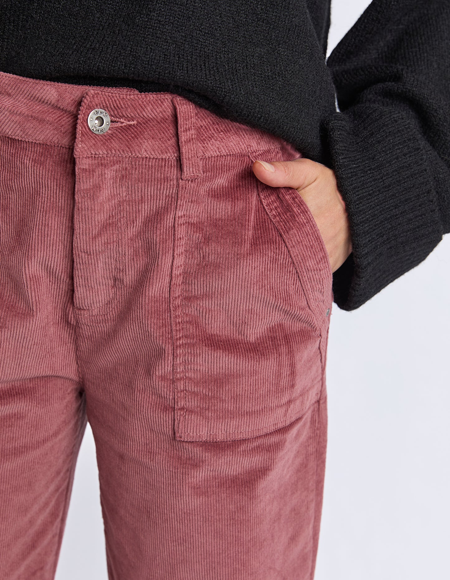 Cassie Cord Pants - Dusty Pink