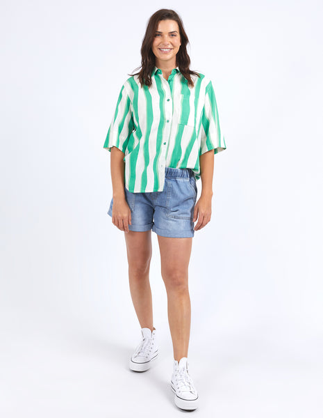 Spritz Stripe Shirt - Green