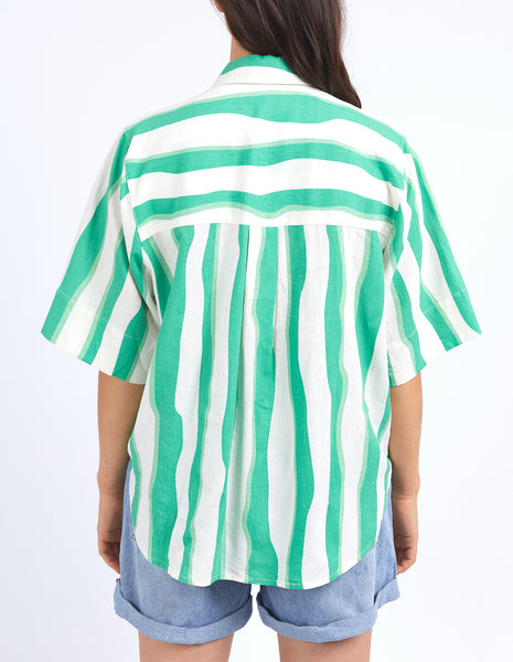 Spritz Stripe Shirt - Green