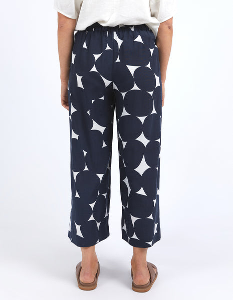 Demi Spot Pants - Navy