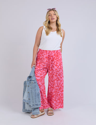 Sunset Hour Pant -  Strawberry