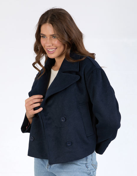Harley Peacoat - Navy