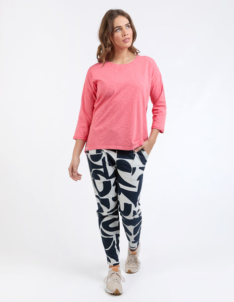 Mural Lounge Pants - Navy