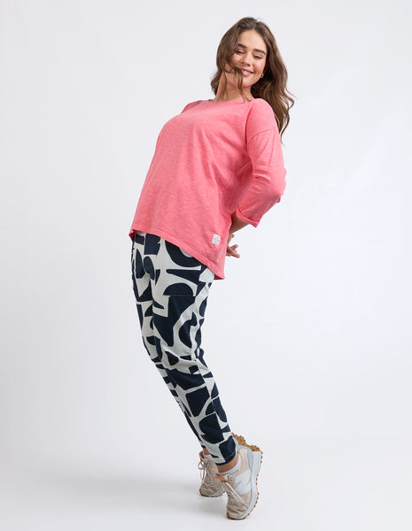 Mural Lounge Pants - Navy
