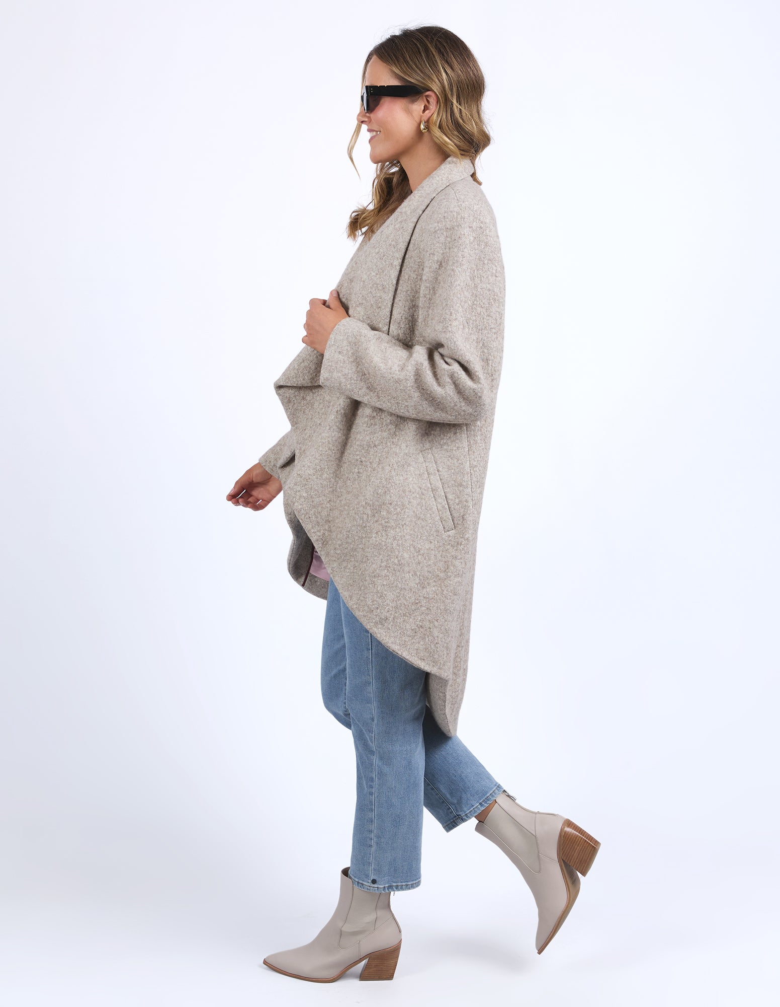 Abigail Abigail Coat - Oat – Ramjet Assortments