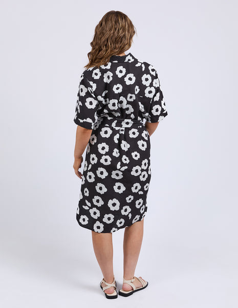 Azalea Shirt Dress - Navy