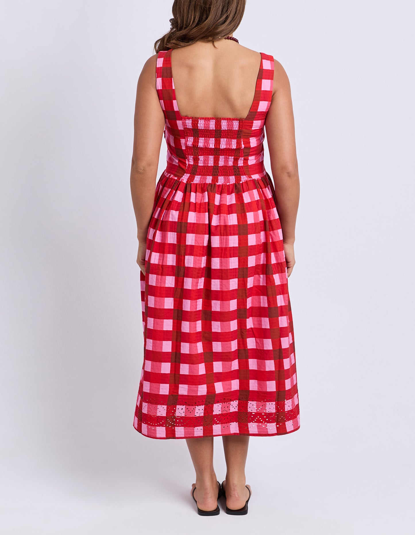 Edin Dress - Poppy Check
