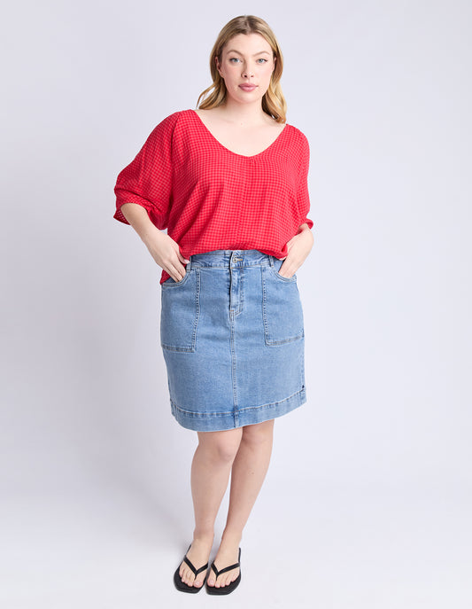 The Grove Top - Poppy