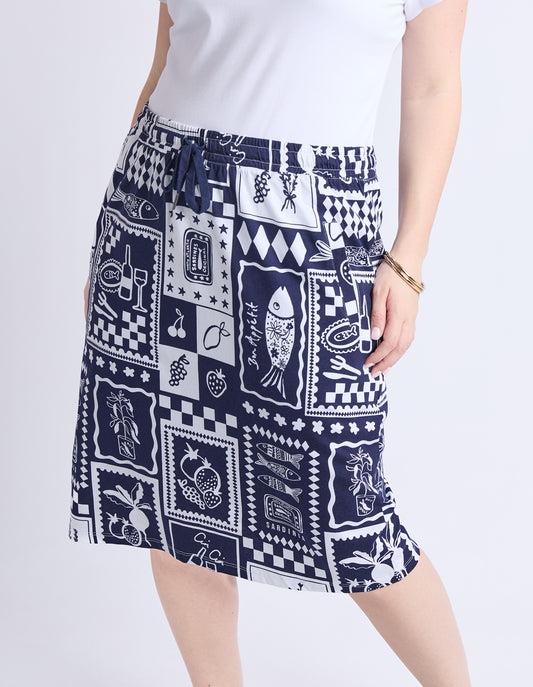 Chin Chin Skirt - Navy