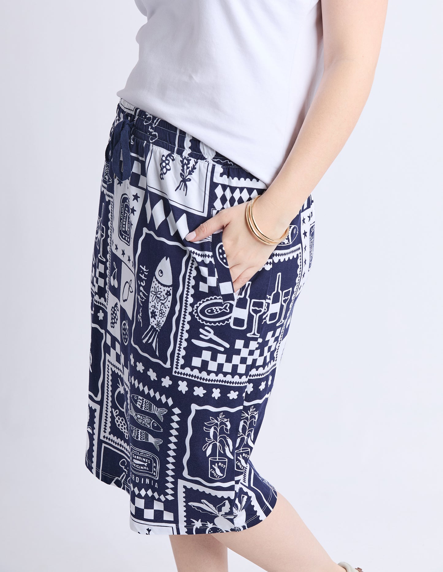 Chin Chin Skirt - Navy