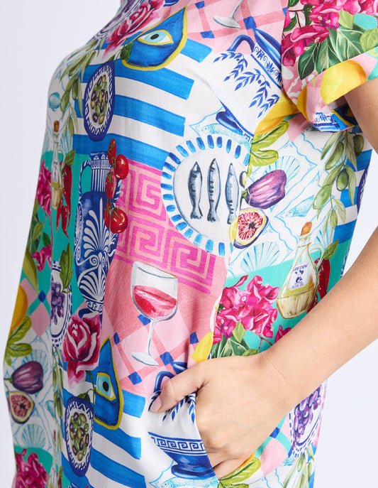 Lala Land Shift Dress - Multi