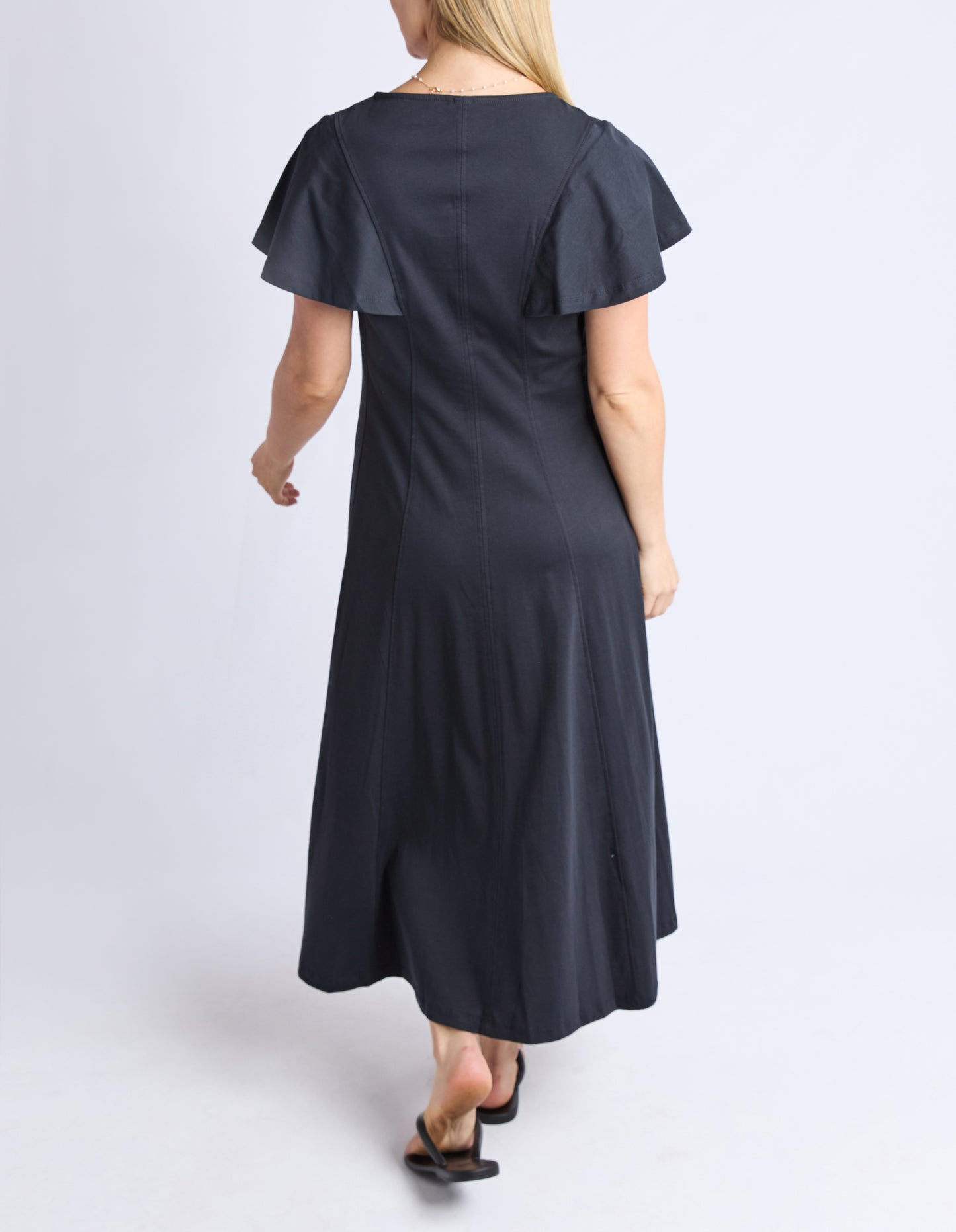 Grace Jersey Dress - Black