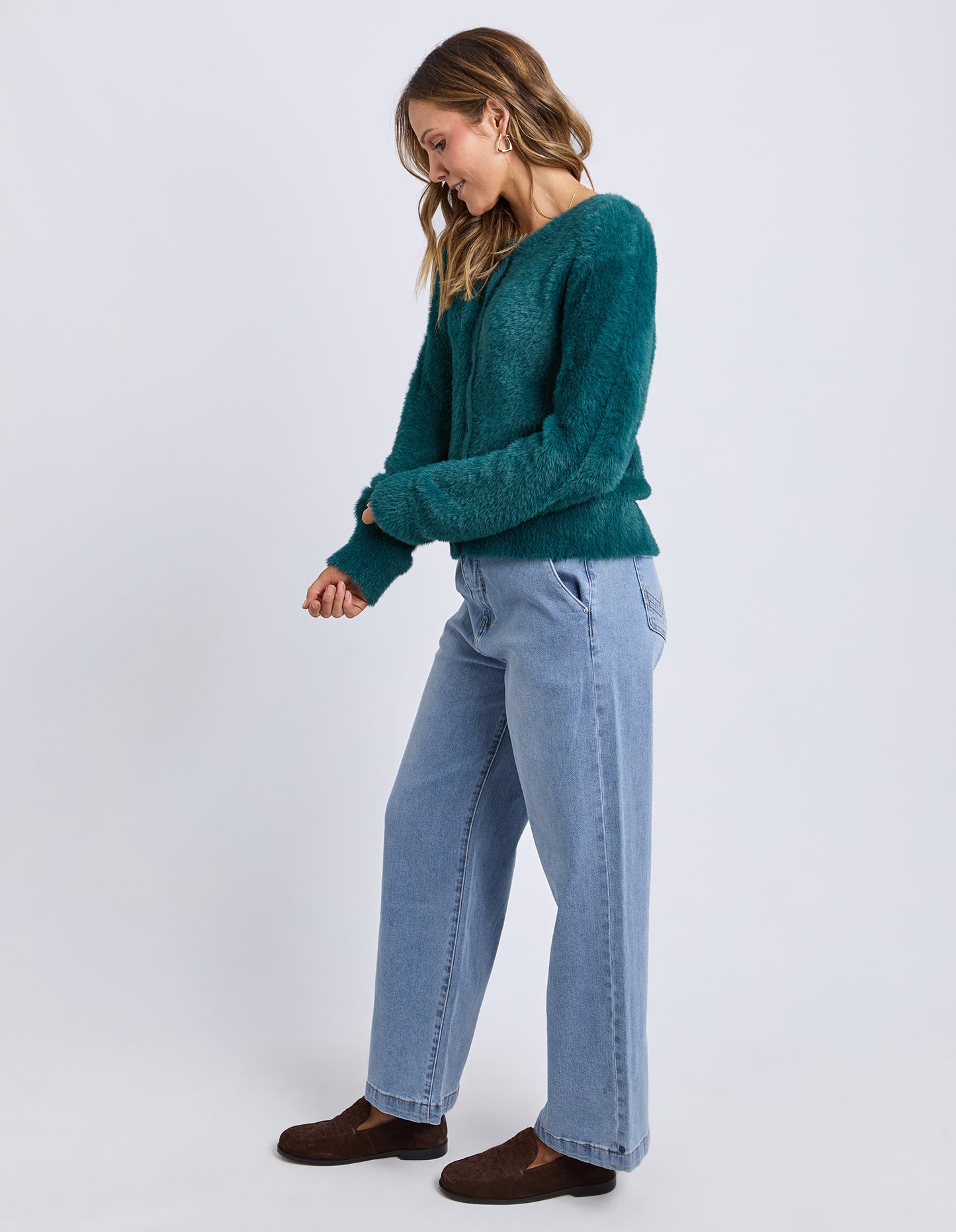 Paris Cardigan - Teal