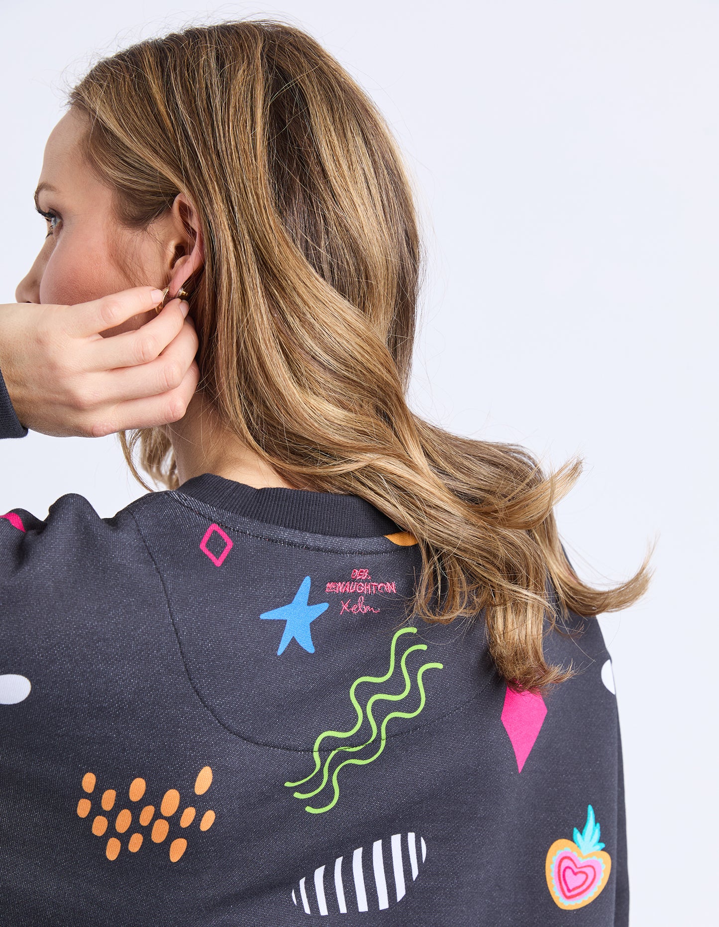 Licorice Galaxy Crew - Midnight Print
