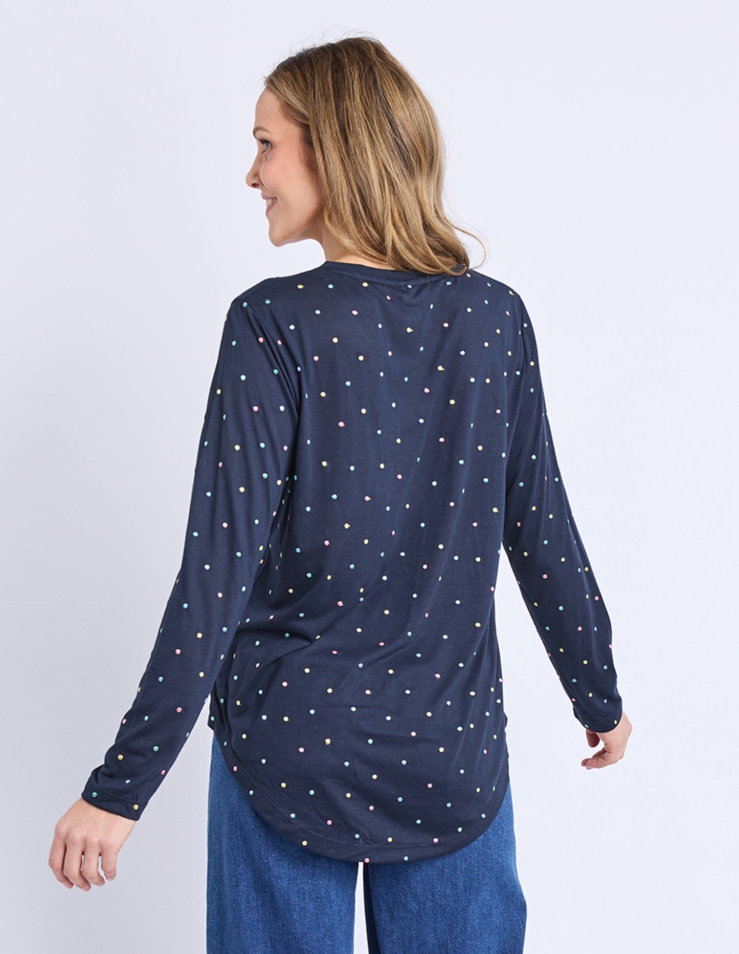 Kaja LS Tee - Navy