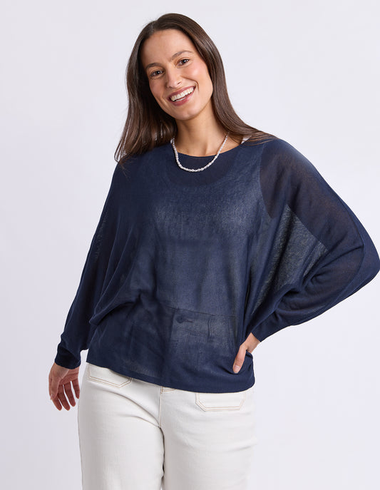 Sunshine Top - Navy