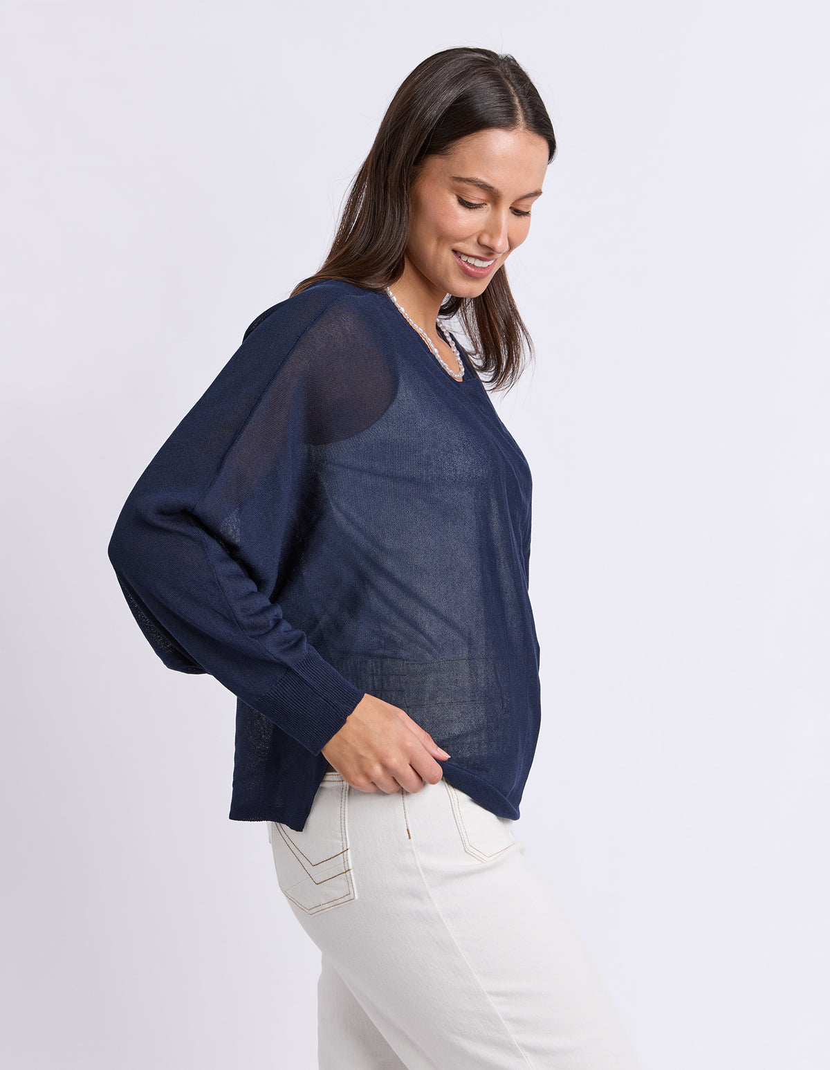 Sunshine Top - Navy