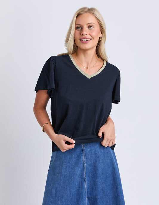 Solara Top - Navy