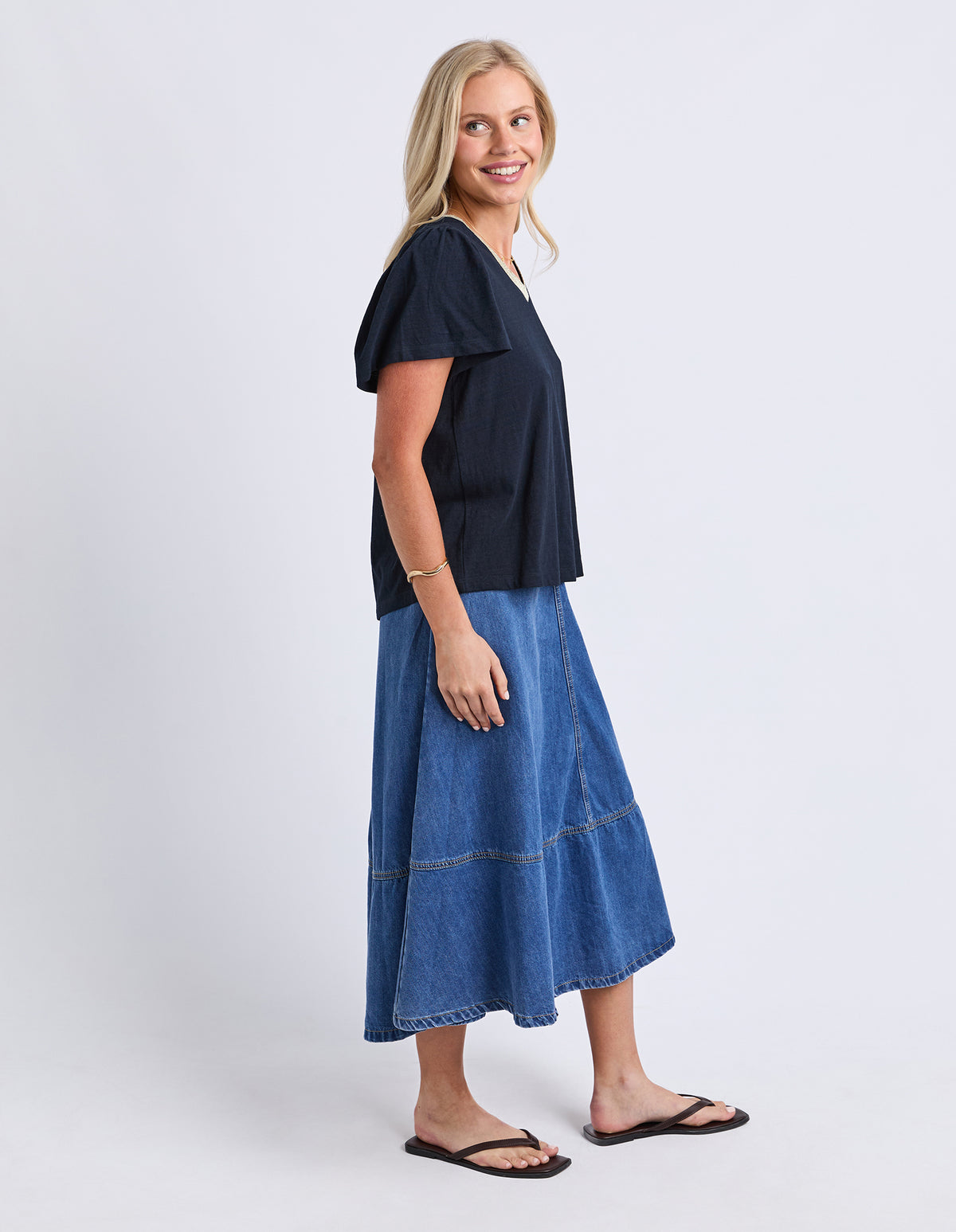 Solara Top - Navy