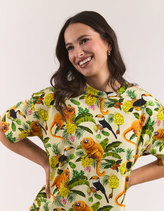 Lala Land Rio Tee - All Over YD Print