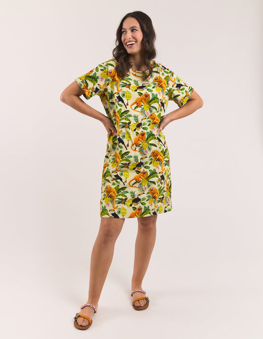 Lala Land Rio Dress - All Over YD Print