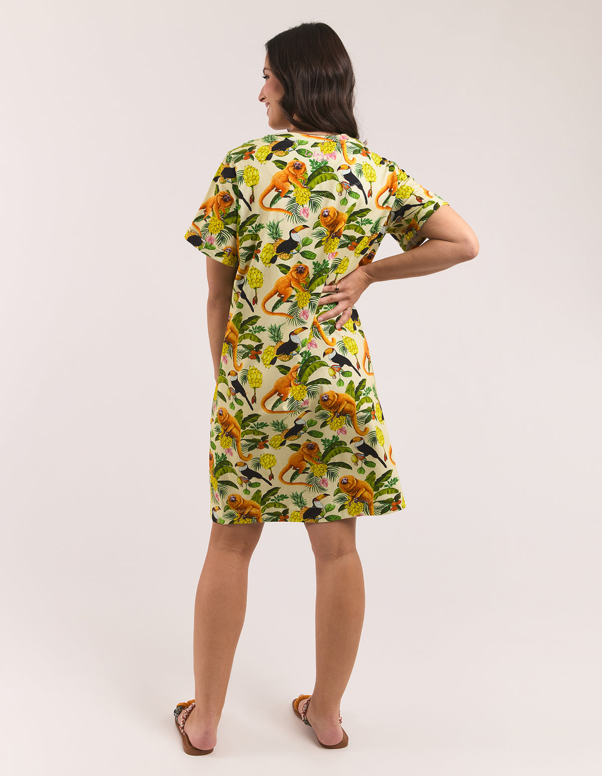 Lala Land Rio Dress - All Over YD Print