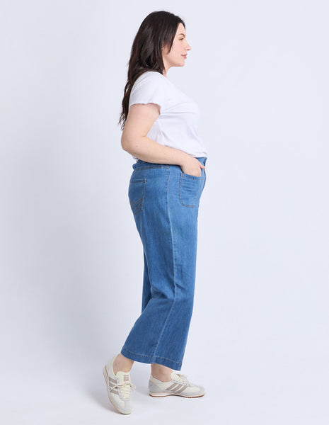 Fee Front Pocket Jeans - Blue