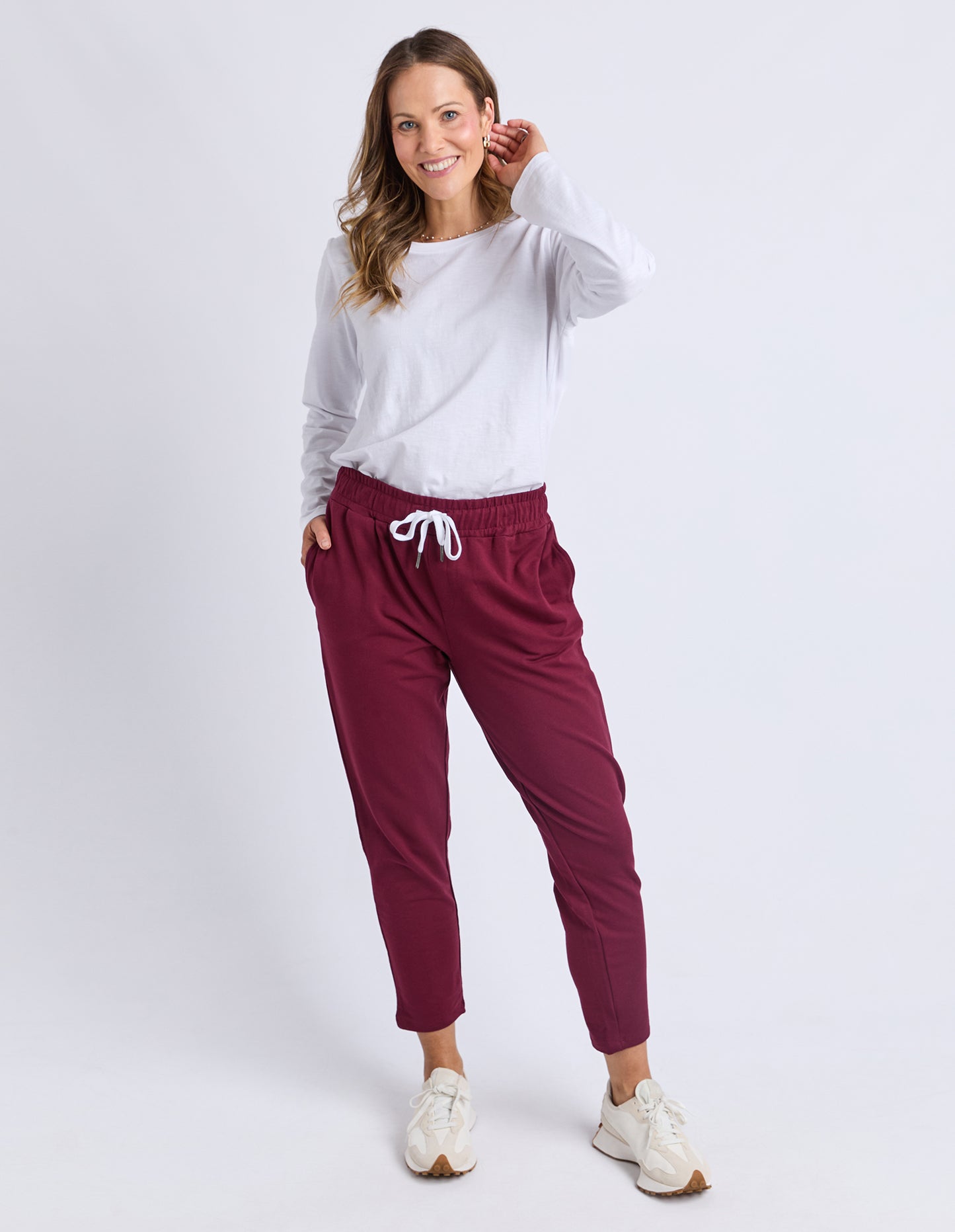 The Lobby Pants - Plum