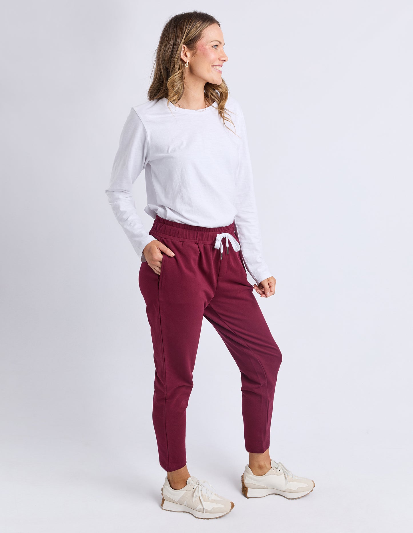 The Lobby Pants - Plum