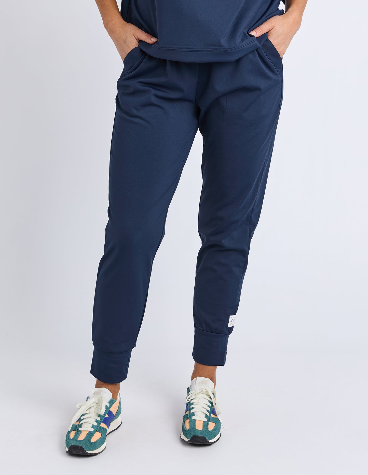 Alexis Track Pant - Navy