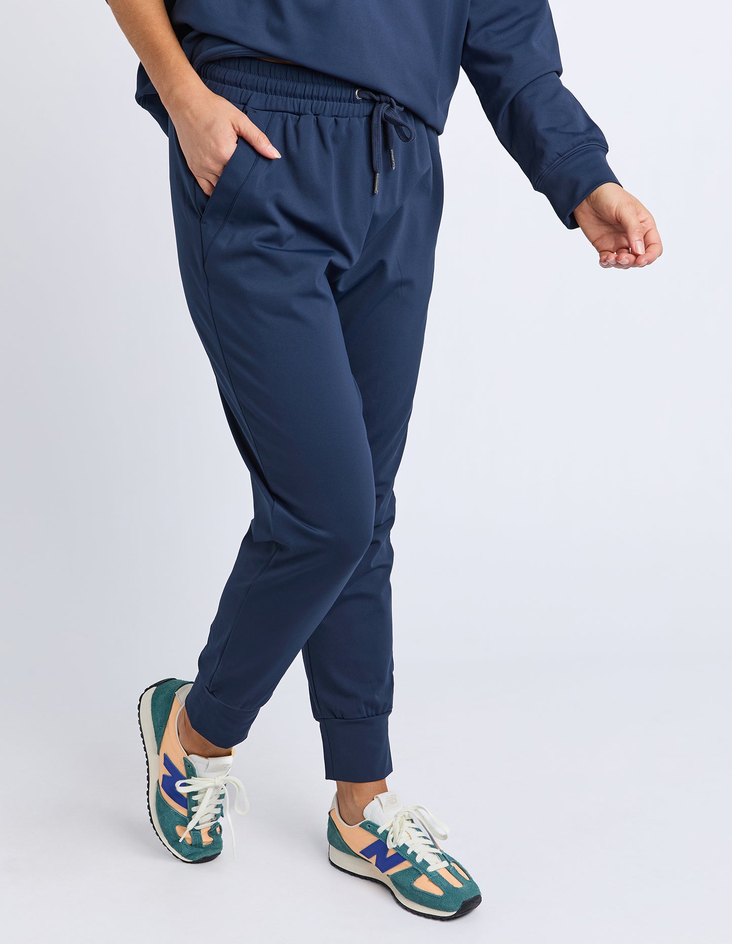 Alexis Track Pant - Navy