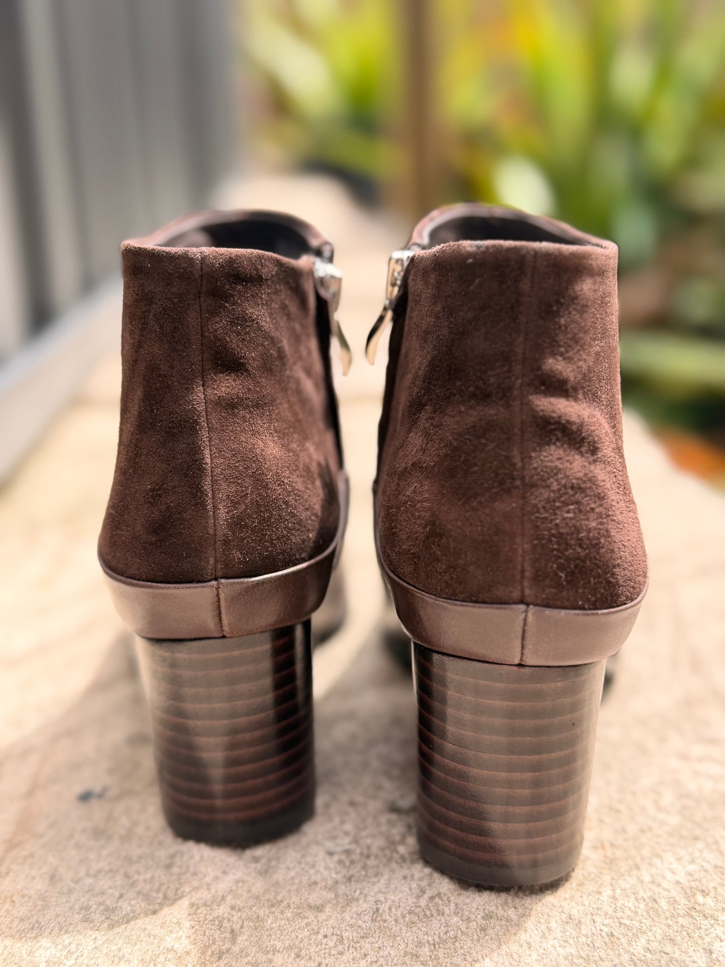 Blumas - Chocolate Suede/Leather