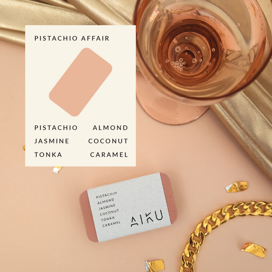 Solid Pocket Perfume Scent - Pistachio Affair