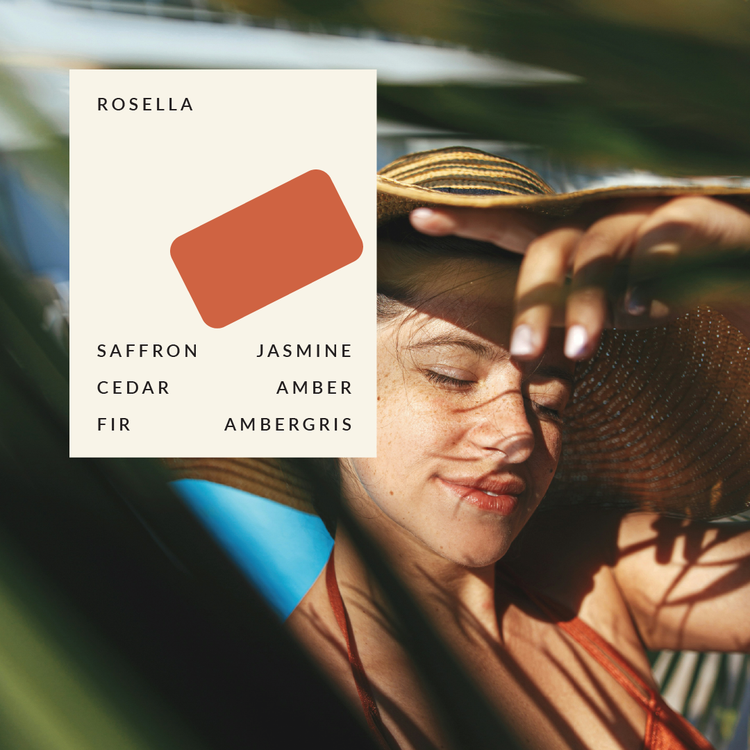 Solid Pocket Perfume Scent - Rosella