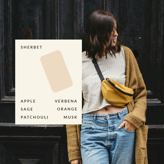 Solid Pocket Perfume Scent - Sherbet