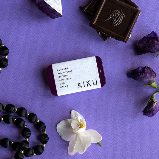 Solid Pocket Perfume Scent - Plume