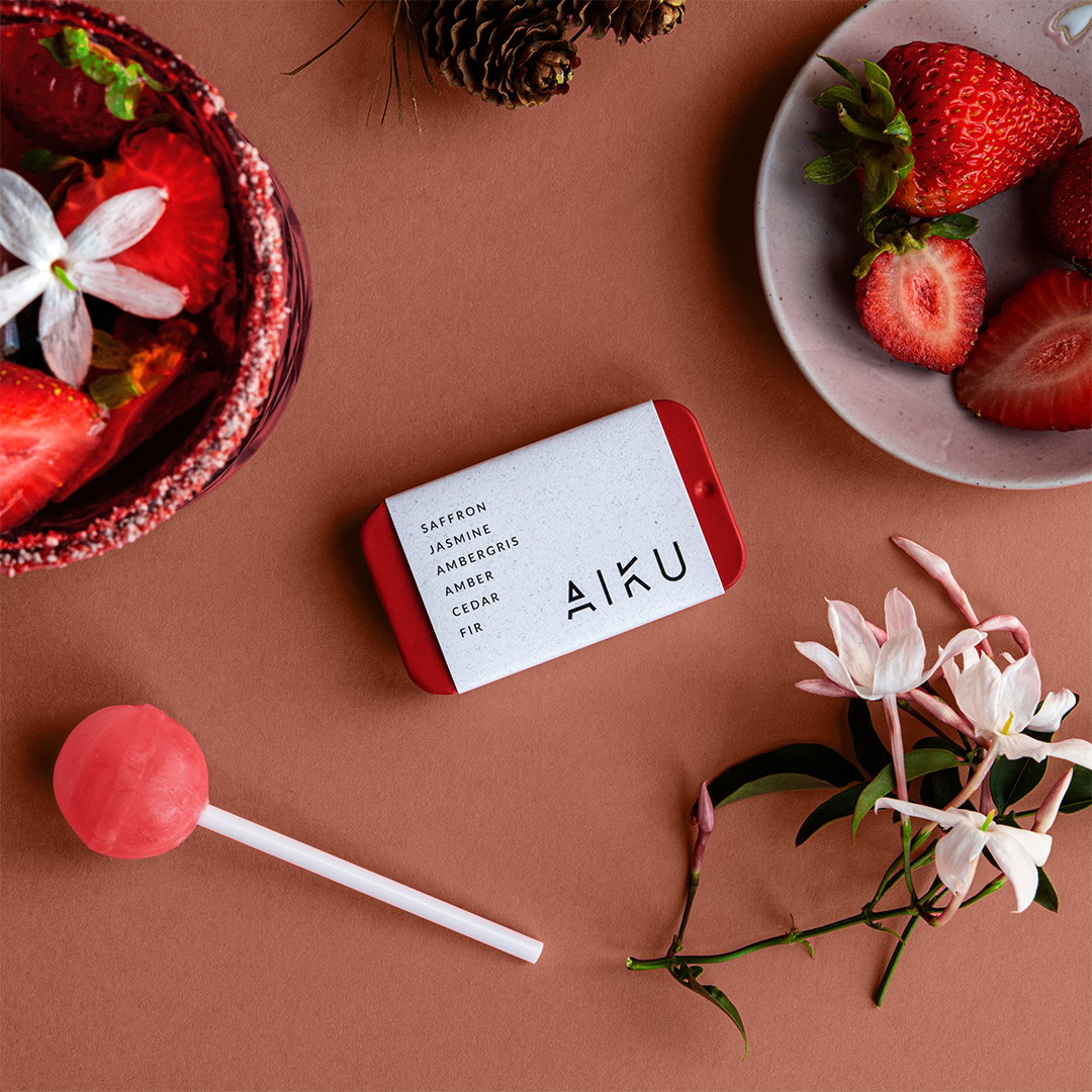 Solid Pocket Perfume Scent - Rosella