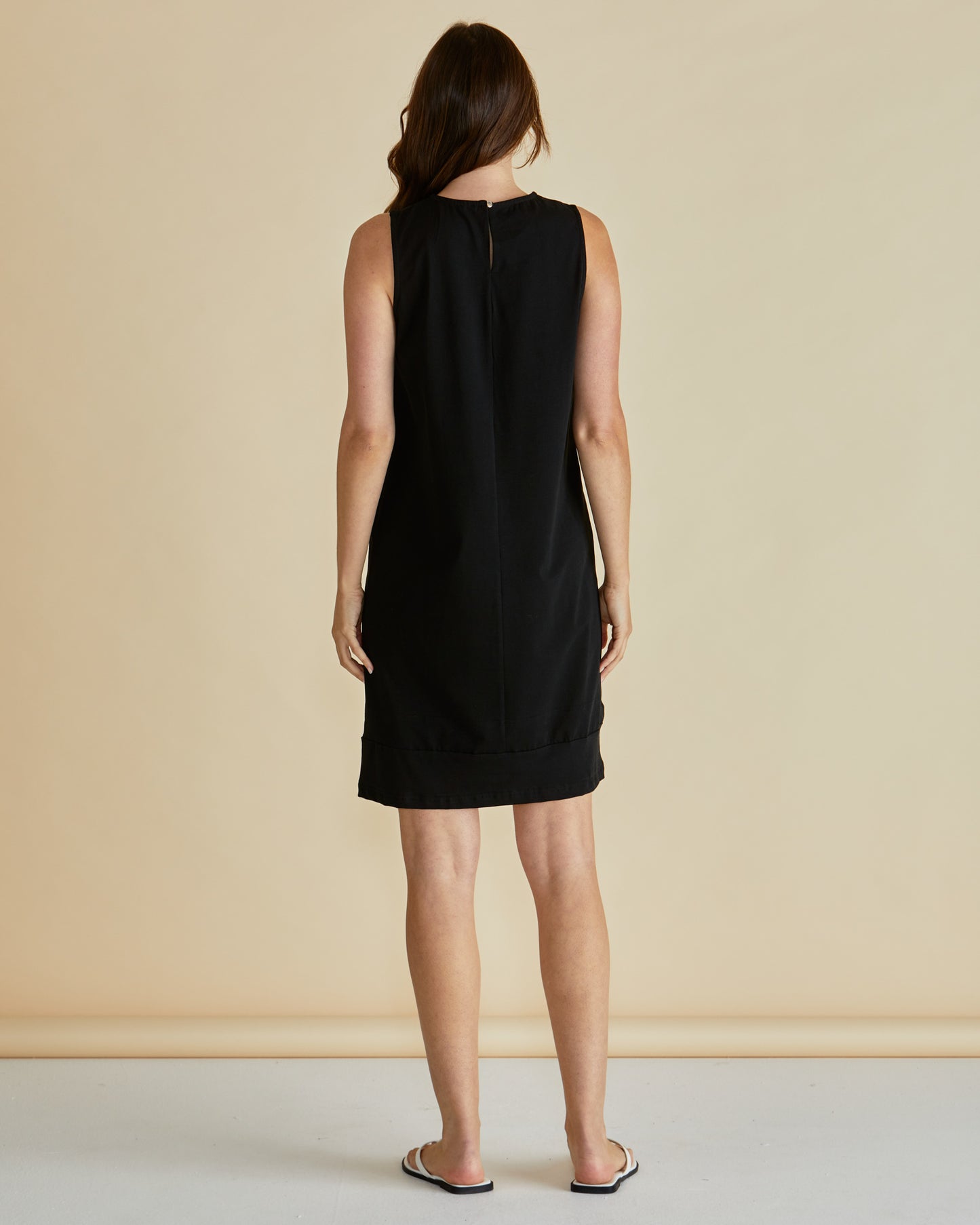 Tia Tank Dress - Black