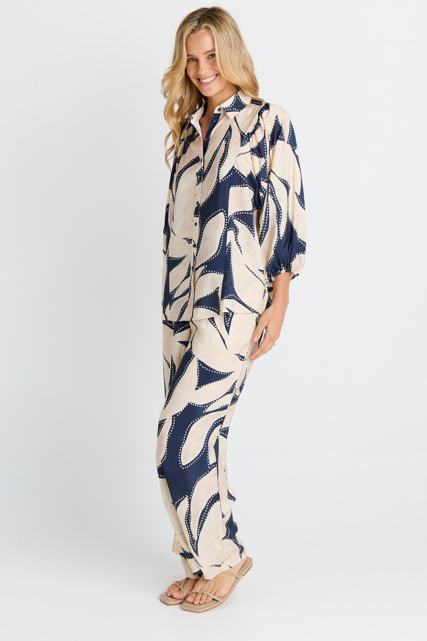 Zander Pant - Navy Floral