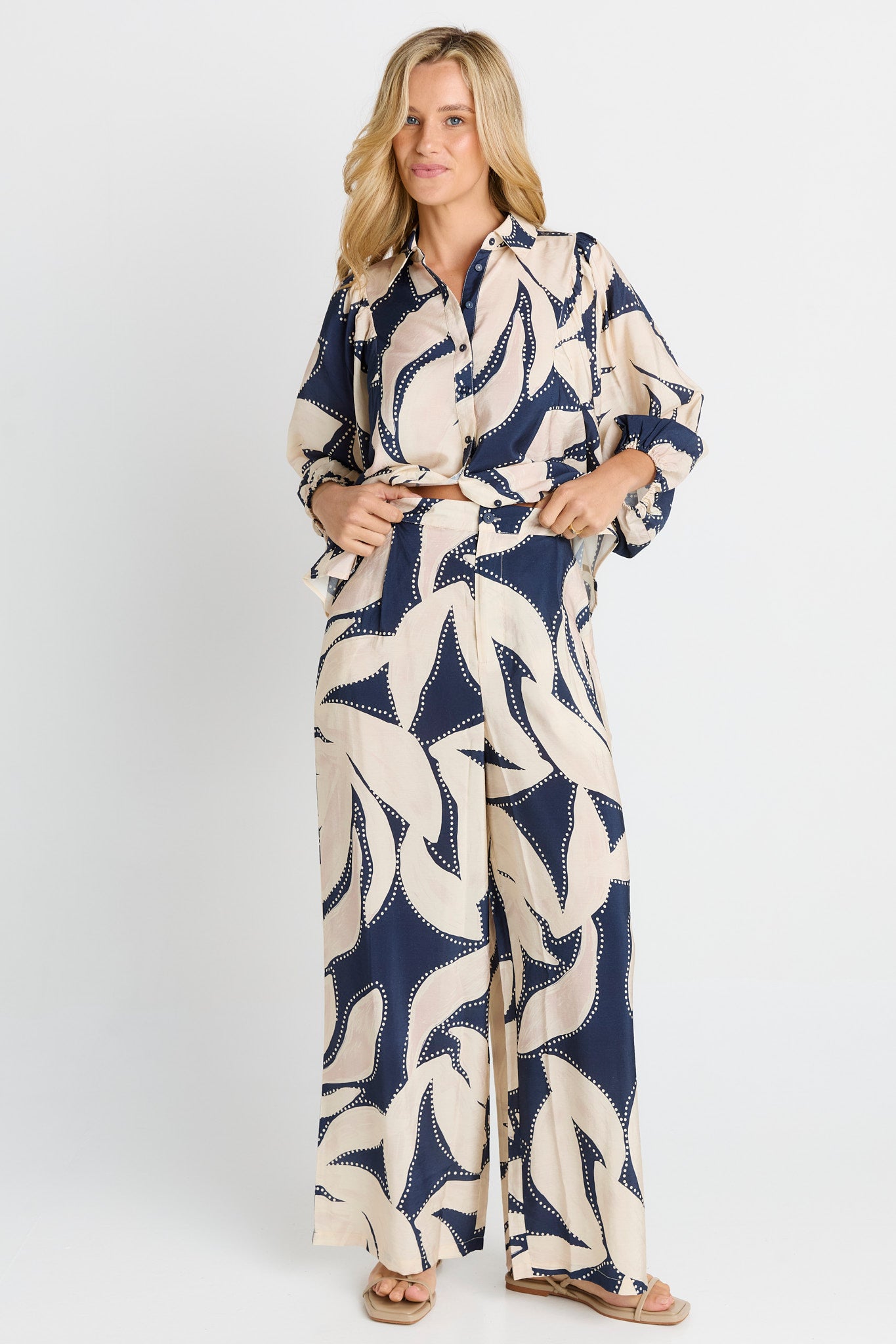 Zander Pant - Navy Floral