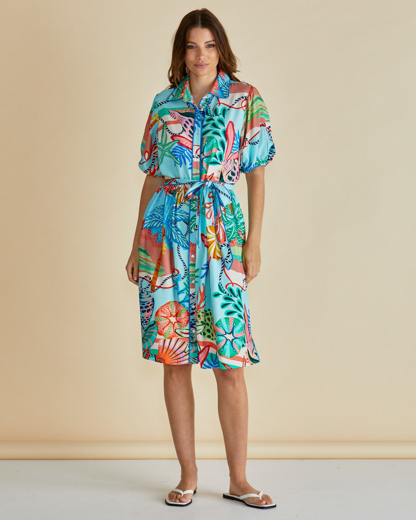 Rio Reef Dress - Blue
