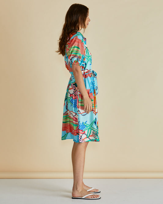 Rio Reef Dress - Blue