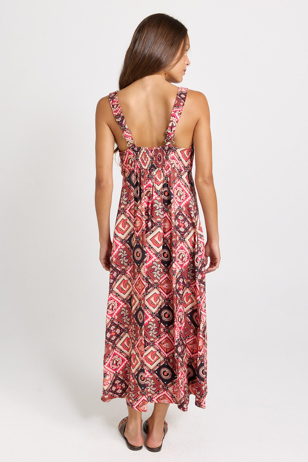 Sunset Dress - Coco Print