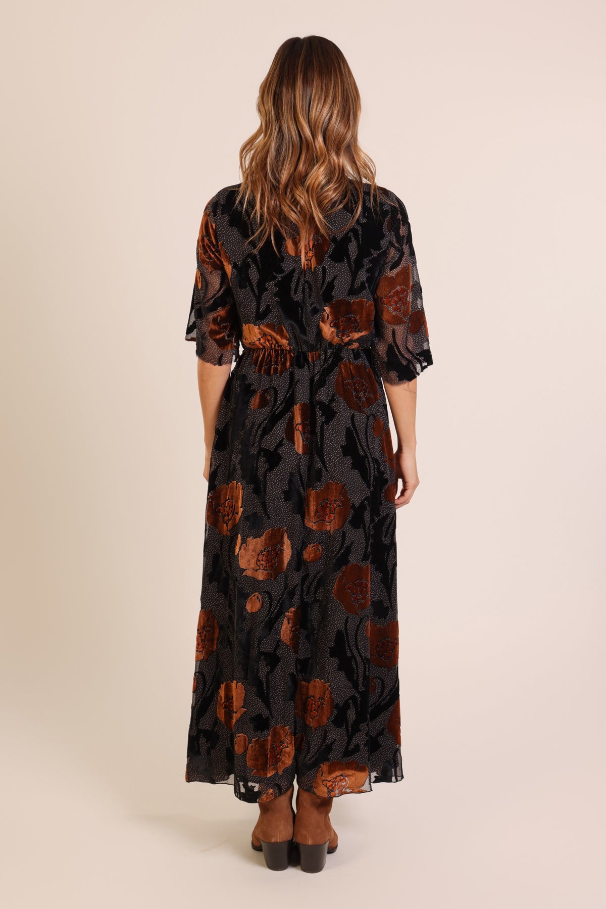 Millie Dress - Burnout Floral